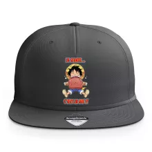 Casquette Luffy « La Viande... C'est la vie ! » – Parodie One Piece