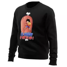 Pull Monkey D Luffy « La Viande c'est la Vie - Giga Gigot édition ! » – Parodie One Piece