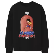 Pull Enfant Monkey D Luffy « La Viande c'est la Vie - Giga Gigot édition ! » – Parodie One Piece