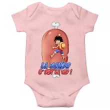 Body bébé manches courtes (Filles) Parodies Manga