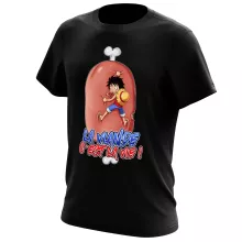 T-shirt Monkey D Luffy « La Viande c'est la Vie - Giga Gigot édition ! » – Parodie One Piece