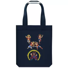 Borsa Tote Bag in cotone organico Parodie di Manga