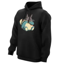 Snorlax Hoodie “The ultimate sleeper!” – Pokémon parody