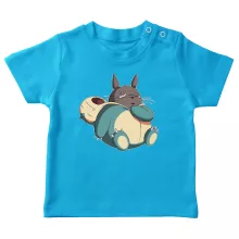 Snorlax Baby's T-shirt “The ultimate sleeper!” – Pokémon parody
