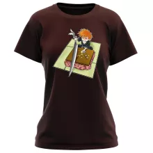 Ichigo Kurosaki Women T-shirt – Bleach parody