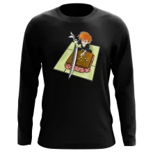 Ichigo Kurosaki Long Sleeve Top – Bleach parody