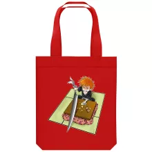 Borsa Tote Bag in cotone organico Parodie di Manga