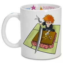 Ichigo Kurosaki Mug – Bleach parody
