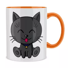 Mug « Kawaii Baby Cat (Bleu) » – Parodie Kawaii Baby Cats