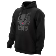 Sweat à capuche « Kawaii Baby Cat (Bleu) » – Parodie Kawaii Baby Cats