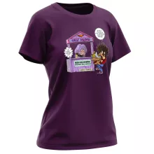 T-shirt Femme Seiya « Réparations Tous Métaux ! » – Parodie Saint Seiya