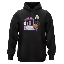 Sweat à capuche Seiya « Réparations Tous Métaux ! » – Parodie Saint Seiya