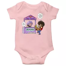Body bébé (Filles) Seiya « Réparations Tous Métaux ! » – Parodie Saint Seiya