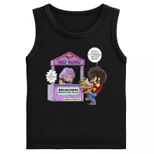 Débardeurs Enfants Seiya « Réparations Tous Métaux ! » – Parodie Saint Seiya