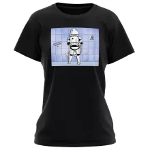 Stromtrooper Women T-shirt – Star Wars parody