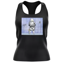 Stromtrooper Damen T-shirt Tank top – Parodie auf Star Wars
