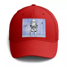 Stromtrooper Kappe – Parodie auf Star Wars