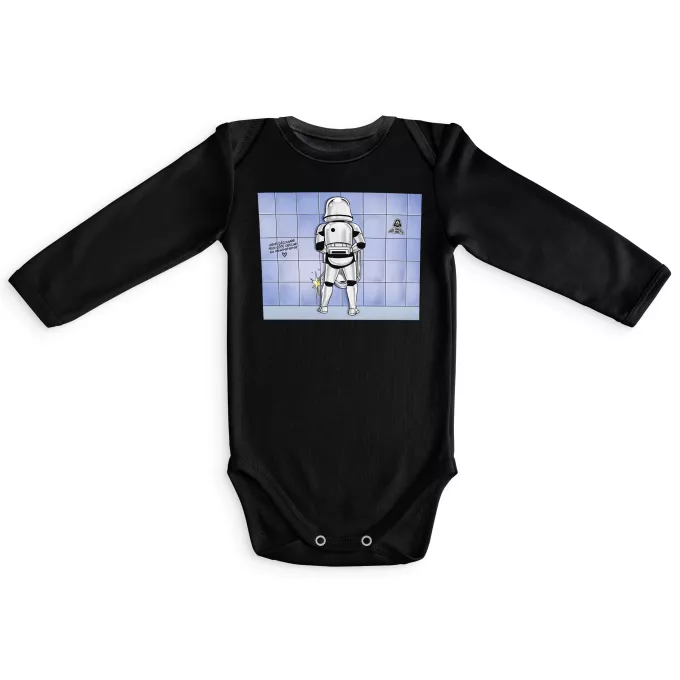 Body bebè a maniche lunghe Paoridia Star Wars Stromtrooper