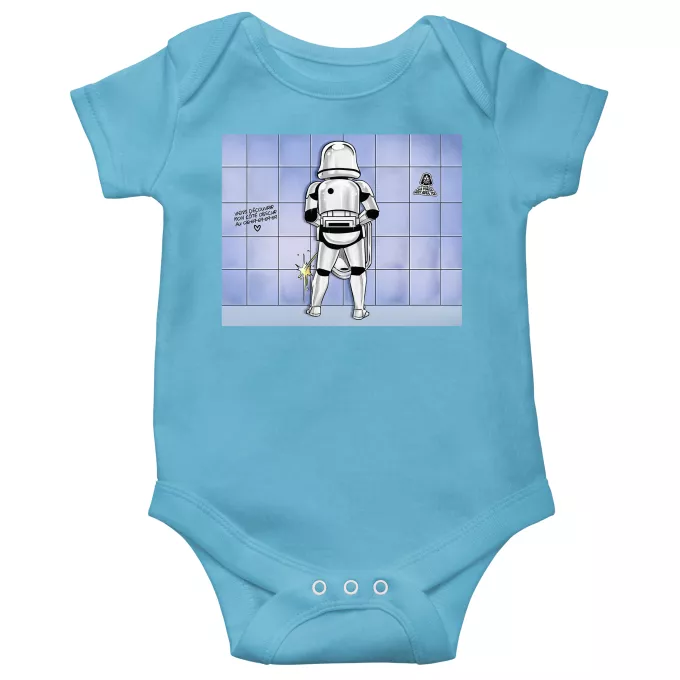 Body per bambini a maniche corte (bimbo) Paoridia Star Wars Stromtrooper