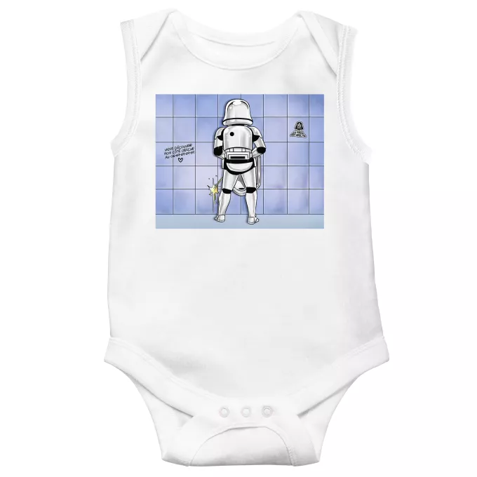 Body bimbo senza maniche Paoridia Star Wars Stromtrooper
