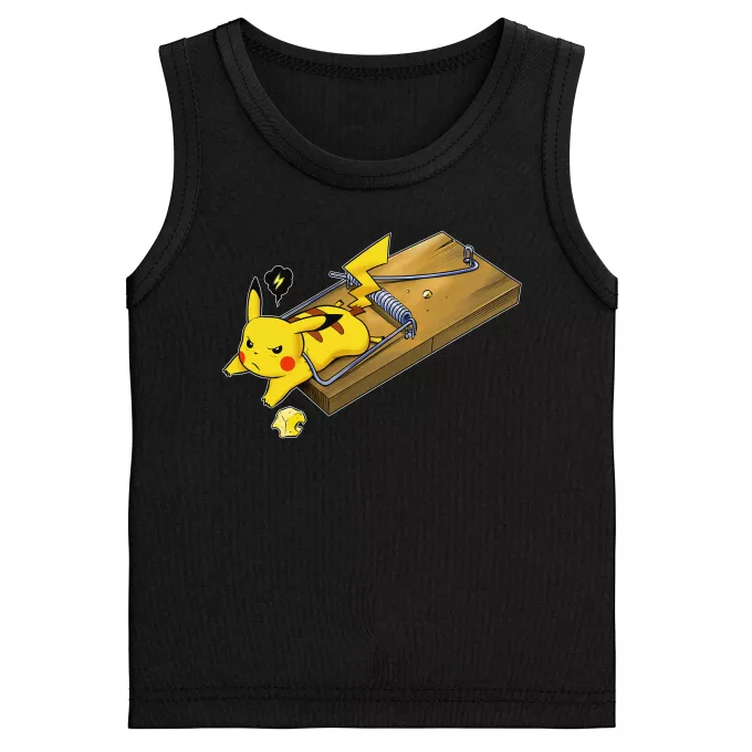 Camisetas de tirantes Niños Parodia Pokémon Pikachu
