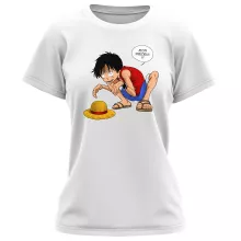 T-shirt Femme Luffy « Mon Précieux (Haki Version) » – Parodie One Piece