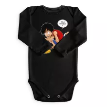 Body bébé manches longues Luffy « Mon Précieux (Haki Version) » – Parodie One Piece