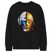 C-3PO Tröjor för barn “C-3PO och Space Sheriff Gavan” – Parodi Stjärnornas krig