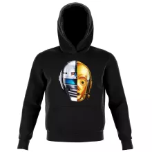 Felpa con cappuccio Bambino et ragazzo C-3PO “C-3PO e Space Sheriff Gavan” – Parodia dei Star Wars