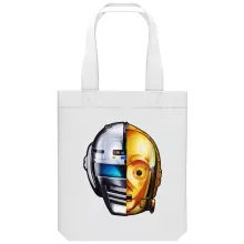 C-3PO totebag “C-3PO und X-Or” – Parodie auf Star Wars