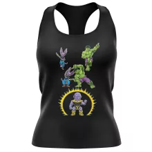 Thanos Vrouwen Tank Top “L'incredibile Dio della Distruzione” – The Incredible Hulk parodie