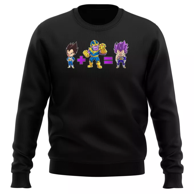 Tröjor Parodi Dragon Ball Super Hemligheten bakom förvandlingen till Hakai - Thanos, Vegeta, Vegeta Hakai no Kami Mode