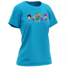 Thanos Damen T-shirt “Das Geheimnis der Verwandlung in Hakai” – Parodie auf Dragon Ball Super