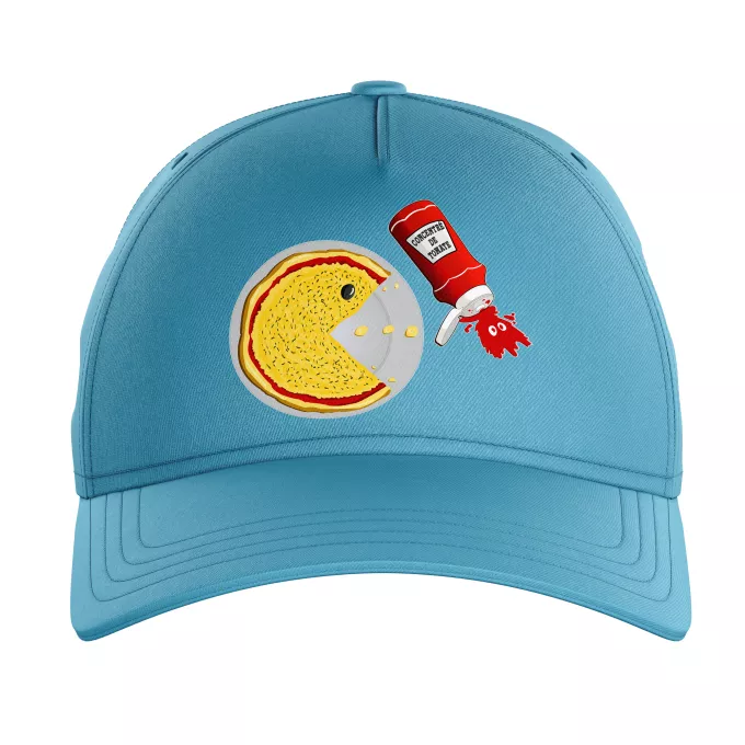 Gorras Niños Parodia Pacman Pacman - Gamer Pizza