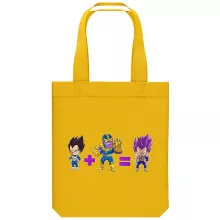 Borsa Tote Bag in cotone organico Parodie di Manga