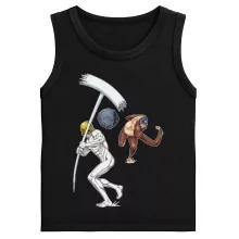 Zeke Yeager Boys Kids Tank Tops “A titanic game of baseball” – Attack on Titan parody