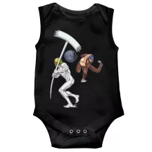 Body bébé Sieg Jaeger « Une partie de Base-Ball titanesque » – Parodie L'attaque des Titans