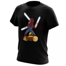 Denji T-Shirt “Woodcutter Man...” – Chainsaw Man parody