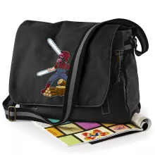 Denji Messenger Bag “Woodcutter Man...” – Chainsaw Man parody