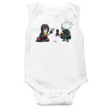 Itachi Sleeveless Baby Bodysuit “Itachi and Kakashi” – Naruto parody