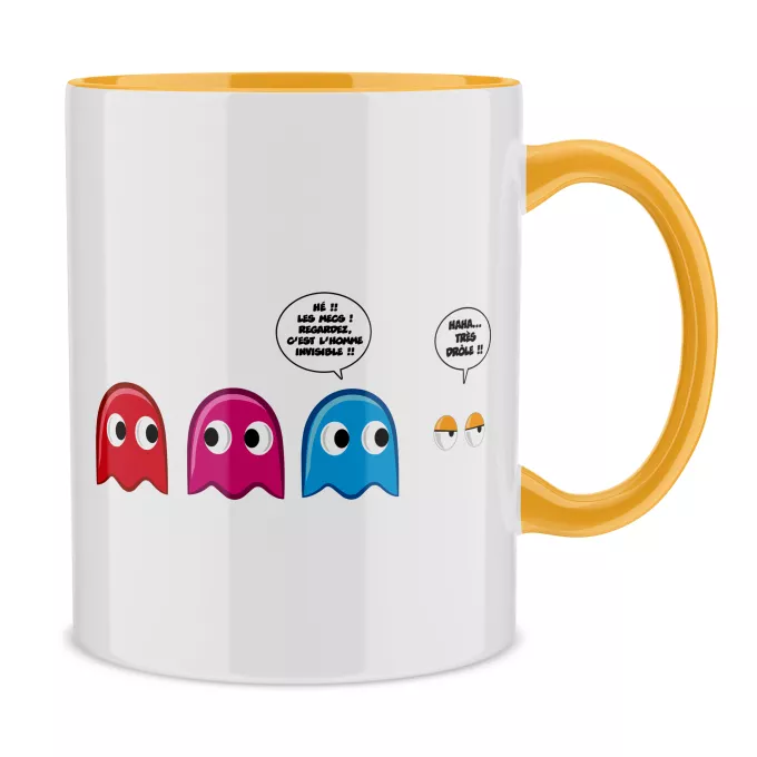 Mugs Parodie Pacman Le Fant - Homme invisible !