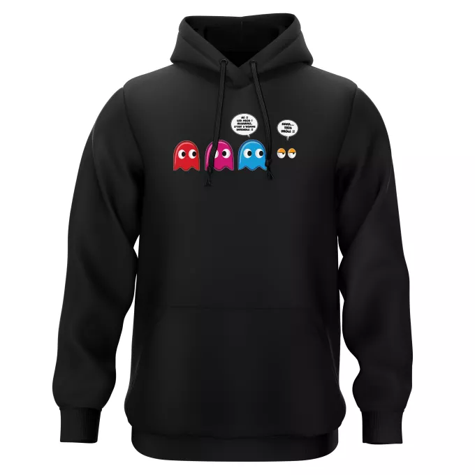 Sweat-shirts à Capuche Parodie Pacman Le Fant - Homme invisible !