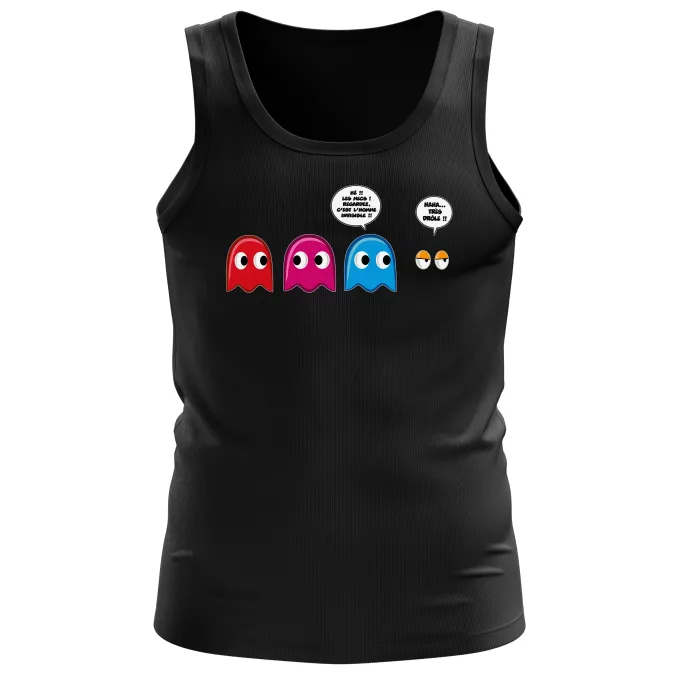 Débardeurs Hommes Parodie Pacman Le Fant - Homme invisible !
