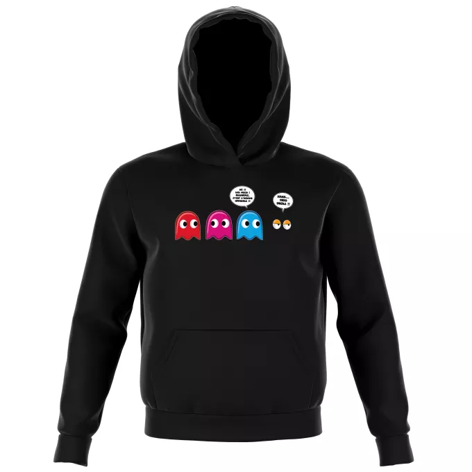 Sweat-shirts à Capuche Enfant Parodie Pacman Le Fant - Homme invisible !