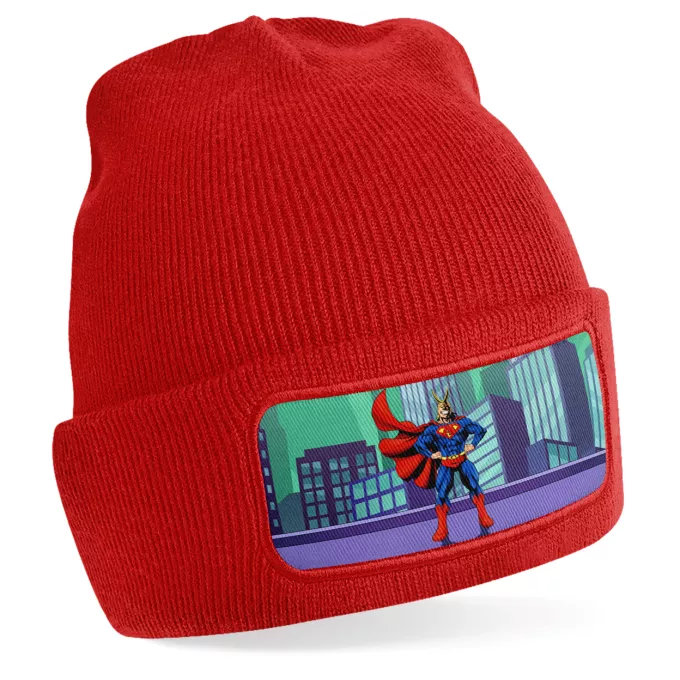 Bonnet Parodie My Hero Academia Super AllMight man :) - All Might X Superman