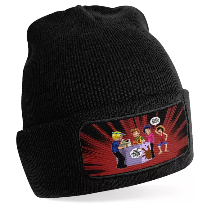 Bonnet Parodie One Piece ça se passe comme ça chez les dragueurs... :) - Sanji, Luffy