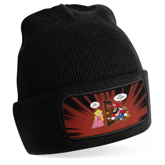 Bonnet Parodie Super Mario C'est l'plombier ! - Bowser, Princesse Peach