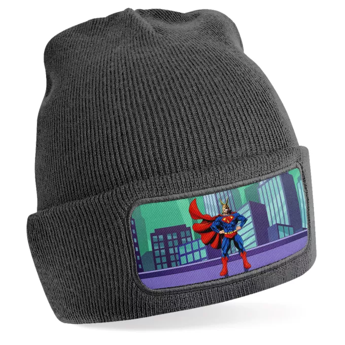 Bonnet Parodie My Hero Academia Super AllMight man :) - All Might X Superman