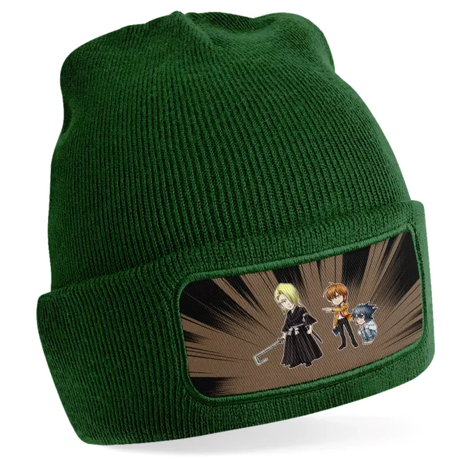 Beanie Parody of Bleach L, Lignt Yagami and Kira