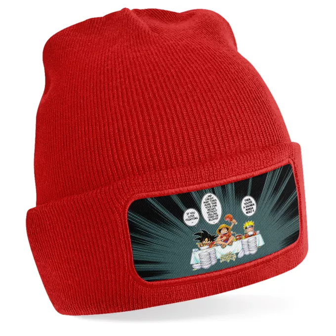 Beanie Parody of Naruto Son Goku, Naruto and Luffy